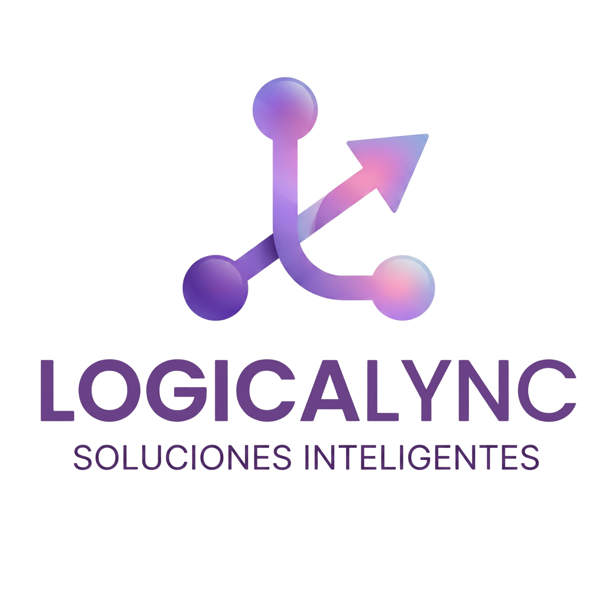 Logo Logisync Logicalync | Web, WhatsApp y paneles para tu negocio